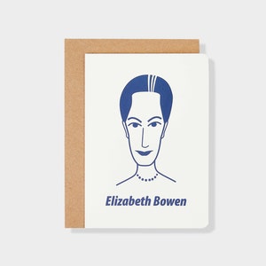 Tarjeta de felicitación de Elizabeth Bowen