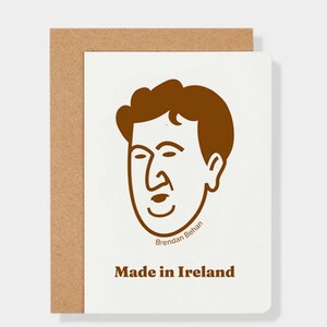 Brendan Behan Greeting Card