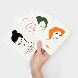 Jeu de cartes d'écrivains irlandaises