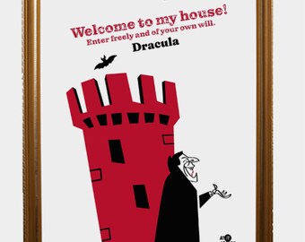 Dracula Print - The one in the Castle
