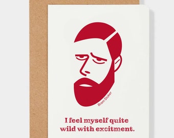 Bram Stoker Quote Card