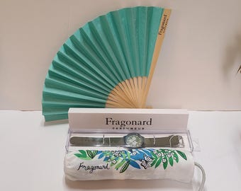 Fragonard French Perfume Collection: Watch, Fan, Umbrella - New Promotional Set