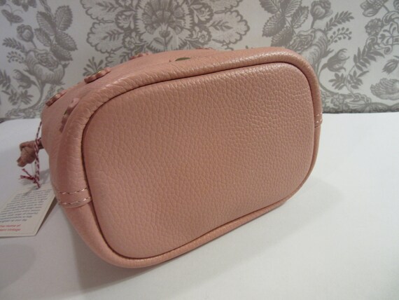 Authentic Cath Kidston Leather Blush Pink Floral … - image 8
