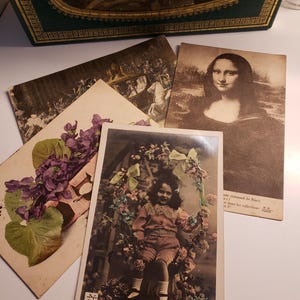 Votre choix ! Cartes postales françaises anciennes authentiques - Vaut la peine d'être encadrées ou d'être utilisées pour créer