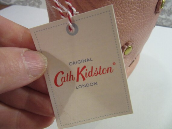 Authentic Cath Kidston Leather Blush Pink Floral … - image 6