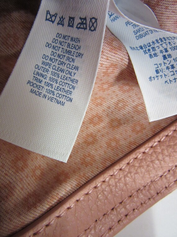 Authentic Cath Kidston Leather Blush Pink Floral … - image 9