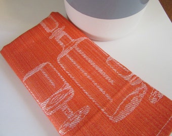 Mid-Century/Vintage French Kitchen Towel/Rare Style/Vintage Never Used/A Supply Necessary for Any French Kitchen/Cotton/Made in France