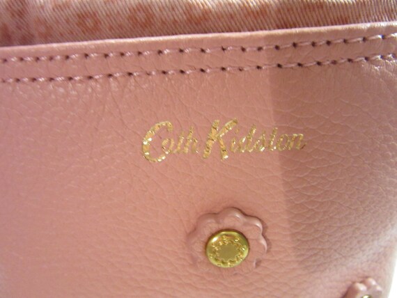 Authentic Cath Kidston Leather Blush Pink Floral … - image 4