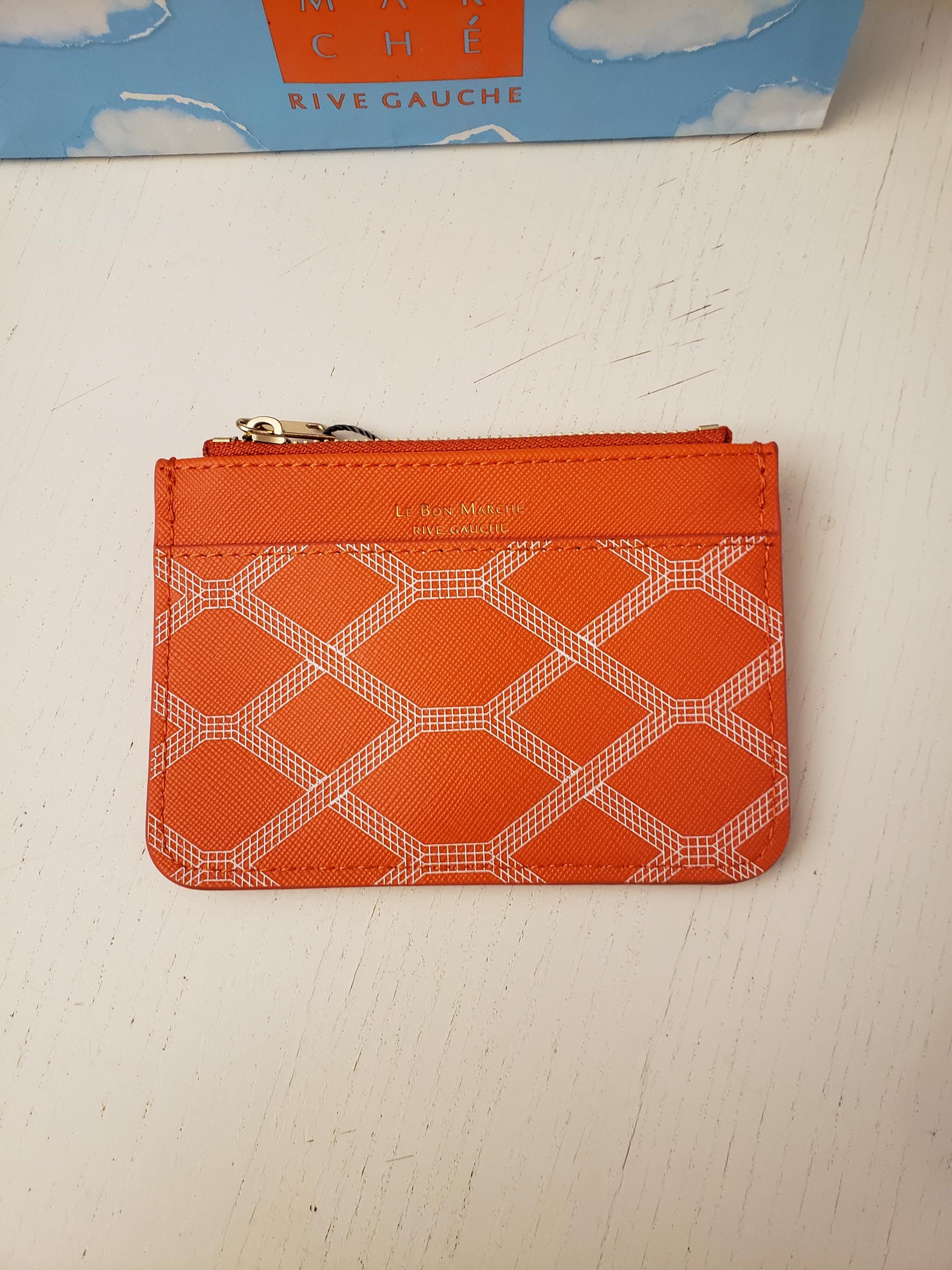 Le Bon Marche Wallet: Parisian Faux Leather Card Holder - Etsy