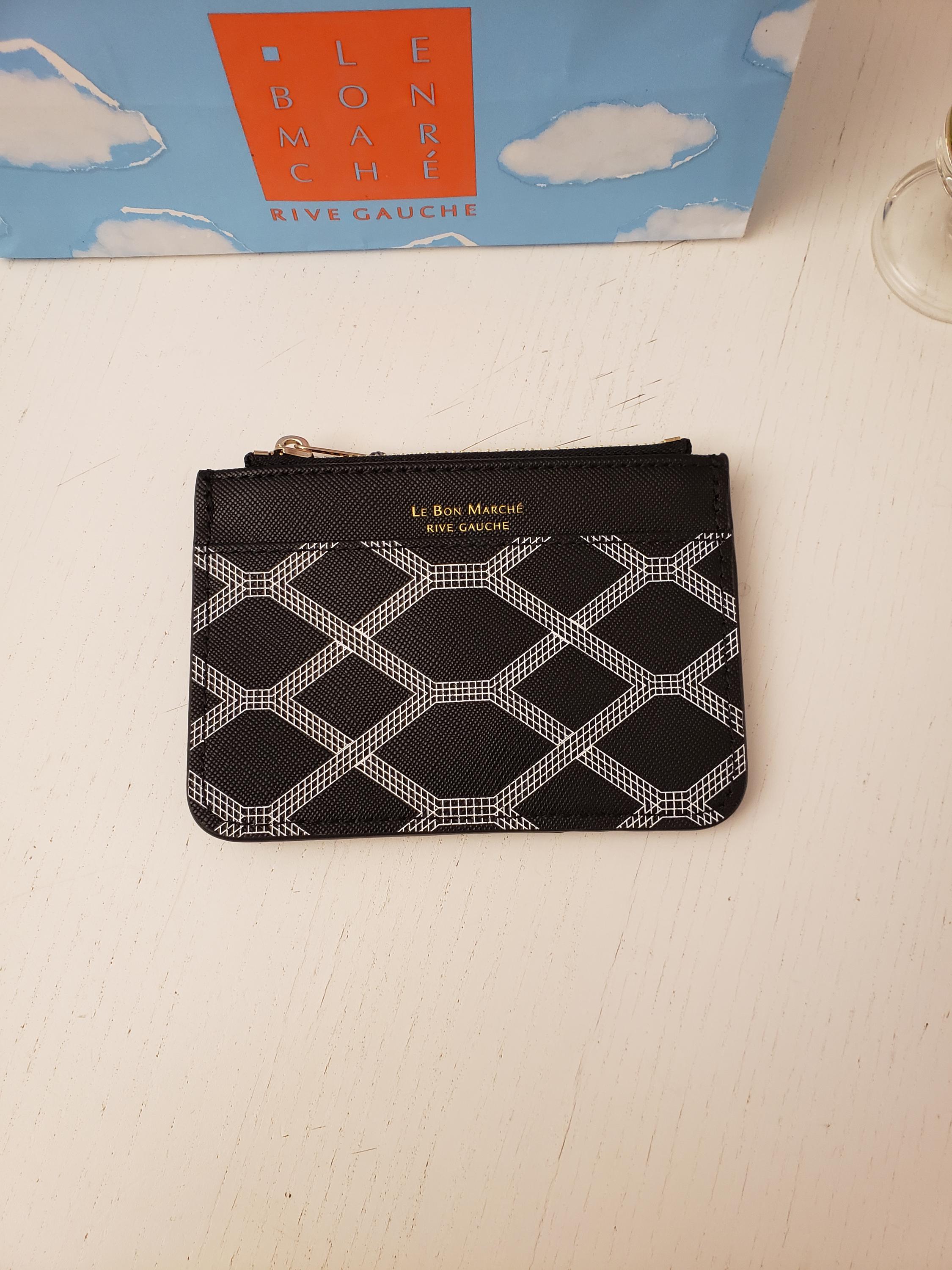 Le Bon Marche Wallet: Parisian Faux Leather Card Holder - Etsy