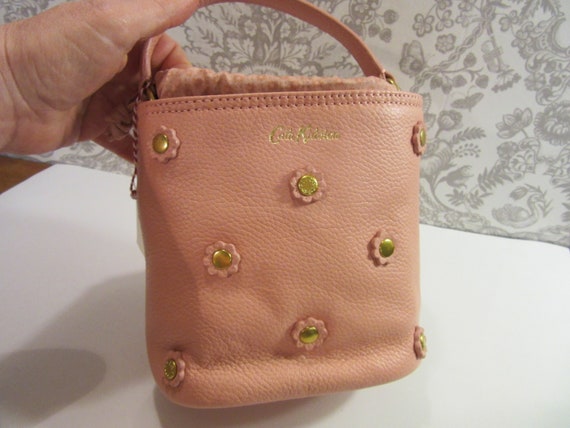 Authentic Cath Kidston Leather Blush Pink Floral … - image 3