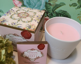 Ninas Original Jardin Cache Marie Antionette Bougie Parfumee Doftljus - Importerat från Paris