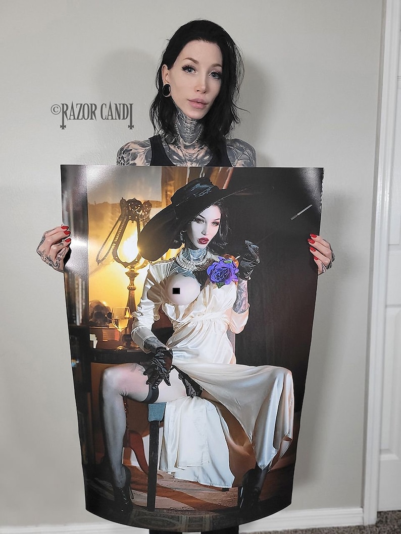 Uncensored NSFW 24x36 Lady Dimitrescu Signed Poster - Etsy
