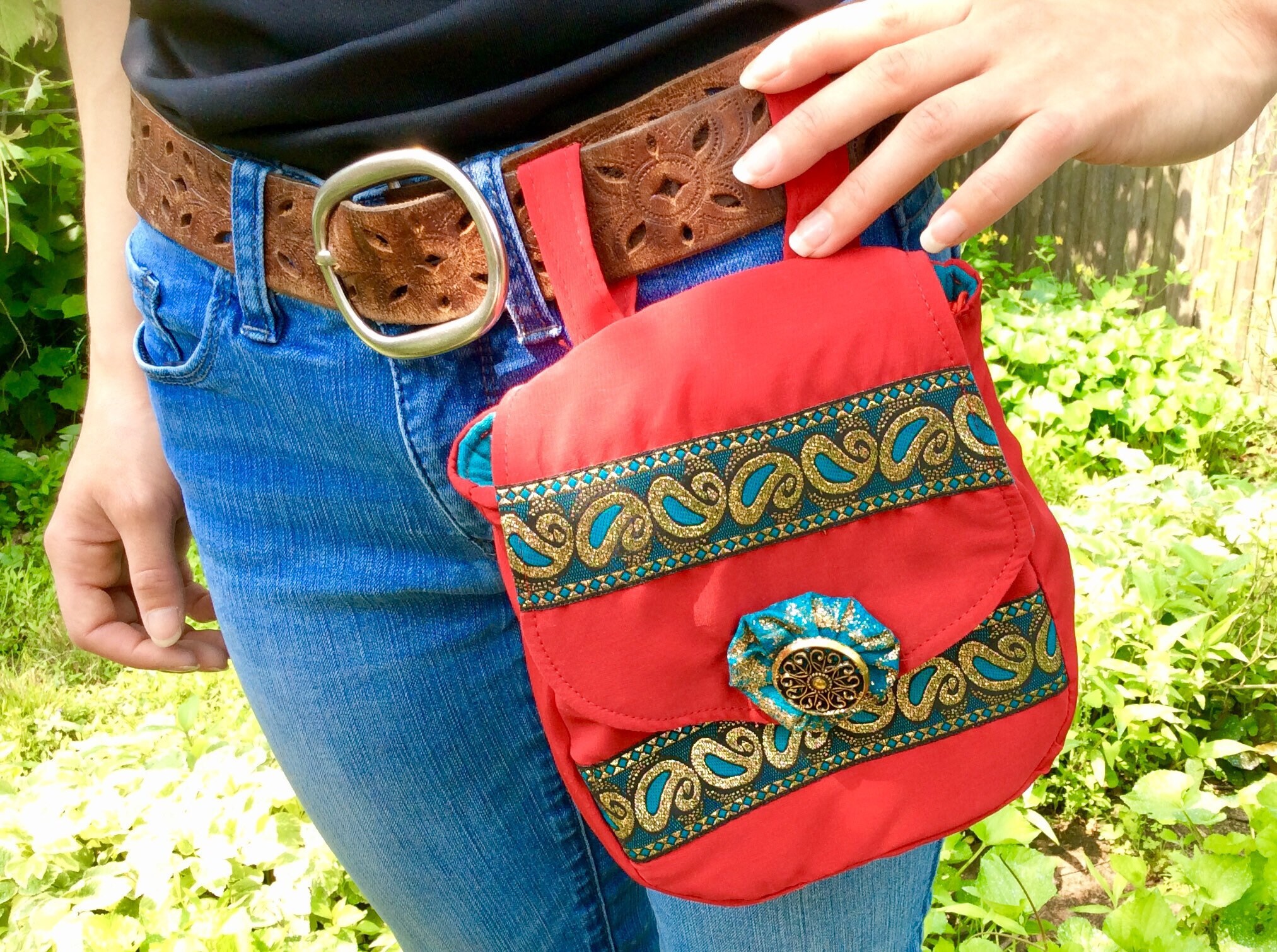 Renaissance belt shop bag