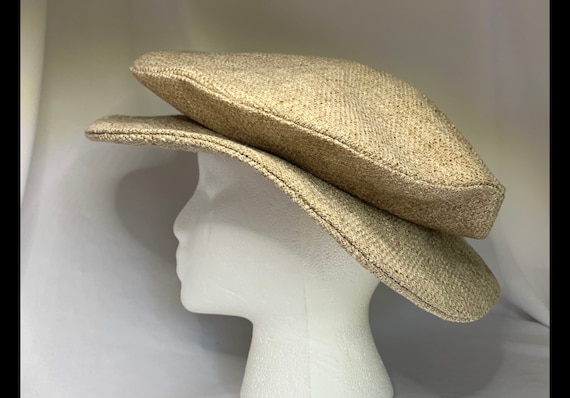 Oatmeal Tweed Tapestry Renaissance Tudor Flat Cap - Etsy