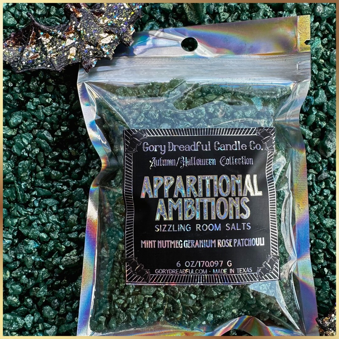 Apparitional Ambitions Sizzling Room Salt Crystal Potpourri Wax Melt