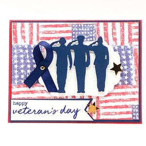 Veterans Day Card, Military Card, Patriotic Card, Solider, Veteran, Veteran&#39;s Day, Army, Navy, Marines, Air Force, Veteran Thank You