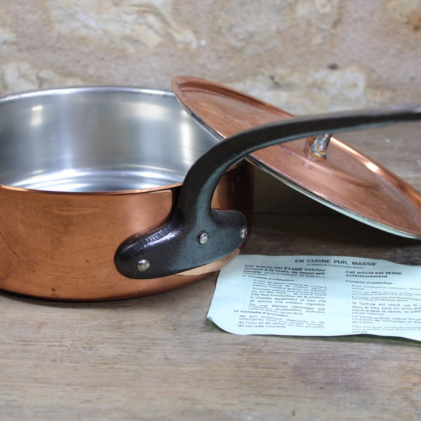 French Copper Pans Etsy