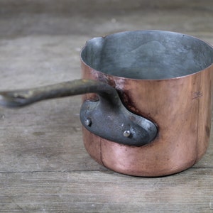 Vintage Long Handles Hammered Copper Butter Melter, French Kitchen Copper Butter  Melter, Country Kitchen Utensil, Hammered Copper Melter 