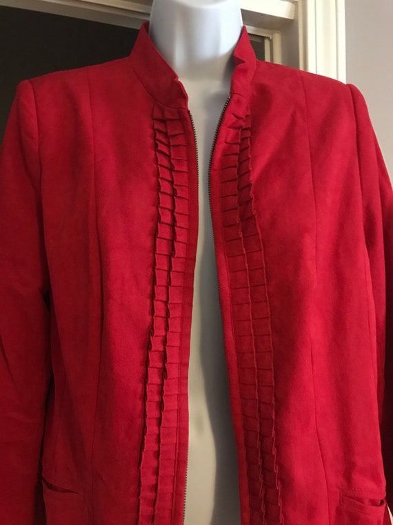 Vintage red blazer by. Tanjay - image 4