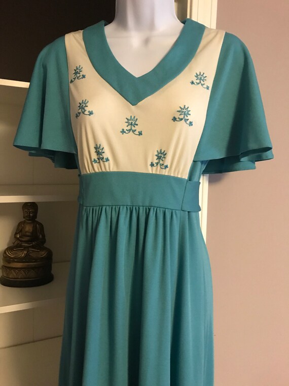 Vintage 60s/70s dress by. L'Aiglon - image 3