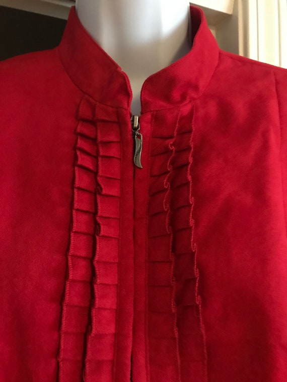 Vintage red blazer by. Tanjay - image 2