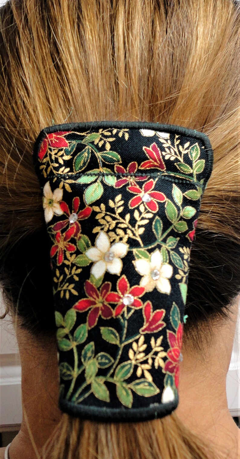 Ponytail Hair Wrap // Noslip Ponytail Hair Wrap // Biker Hair Etsy