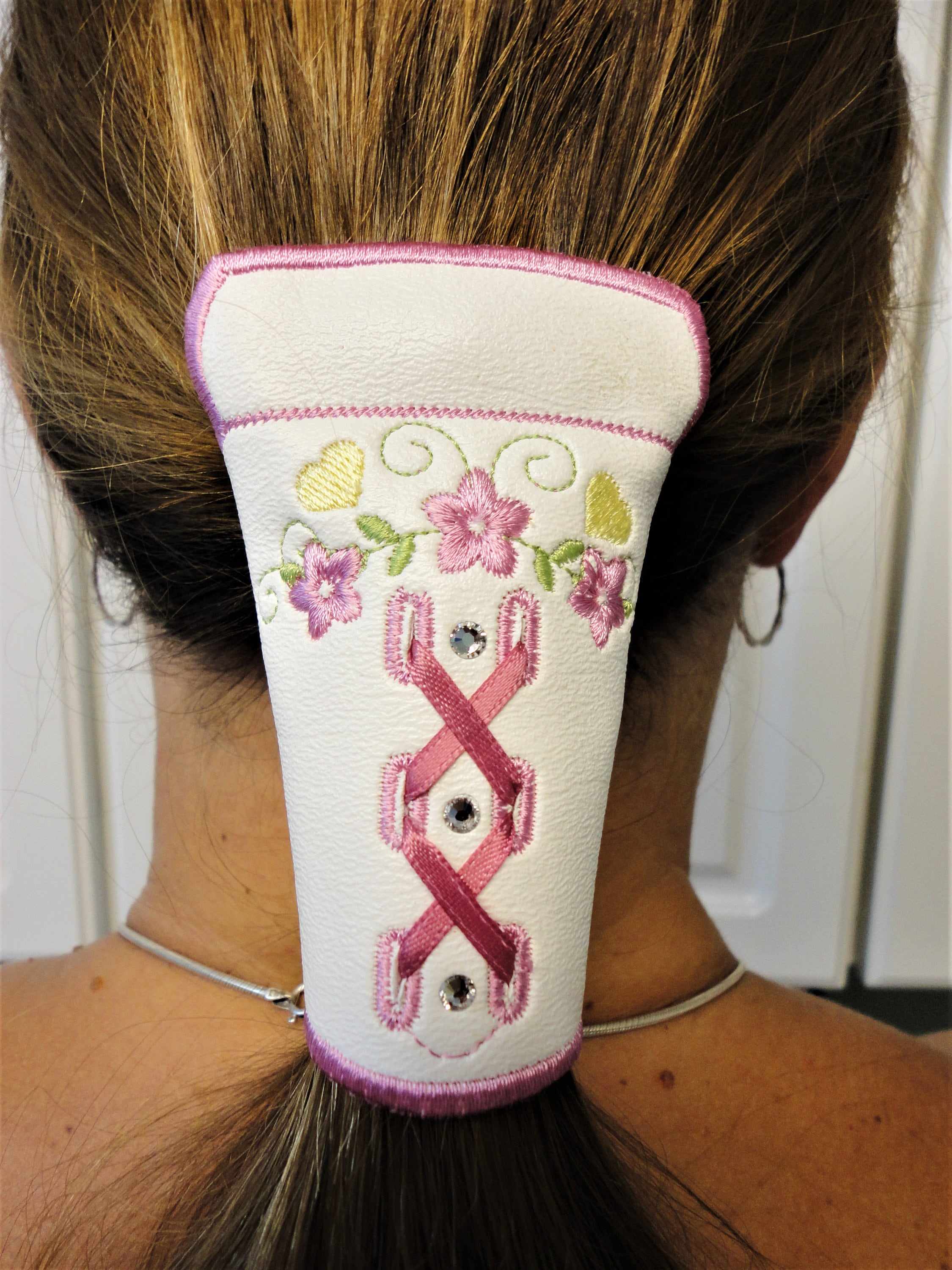 Ponytail Hair Wrap // Noslip Ponytail Hair Wrap // Biker Hair Etsy UK