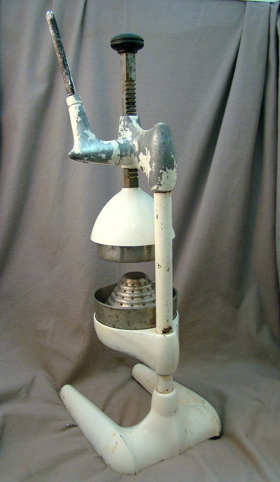 Vintage JUICE KING DELUXE Juicer Cast Aluminum Model No D 11 Etsy