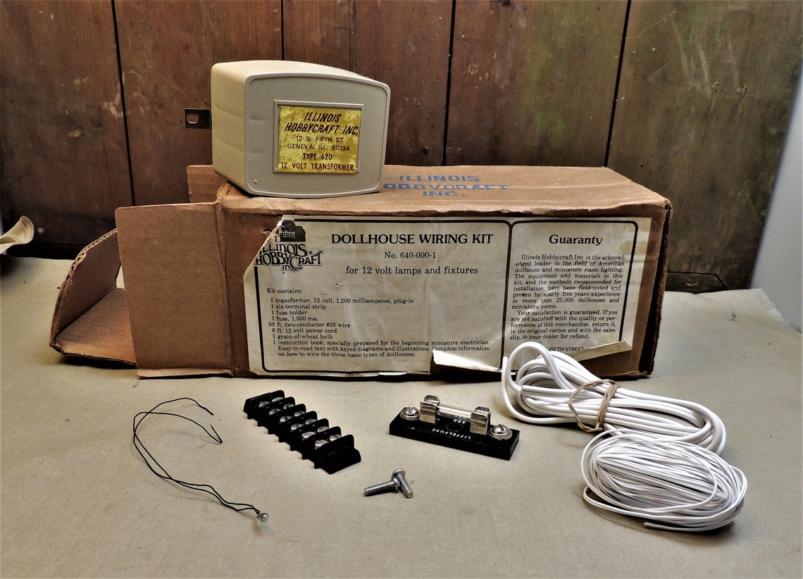 dollhouse wiring supplies