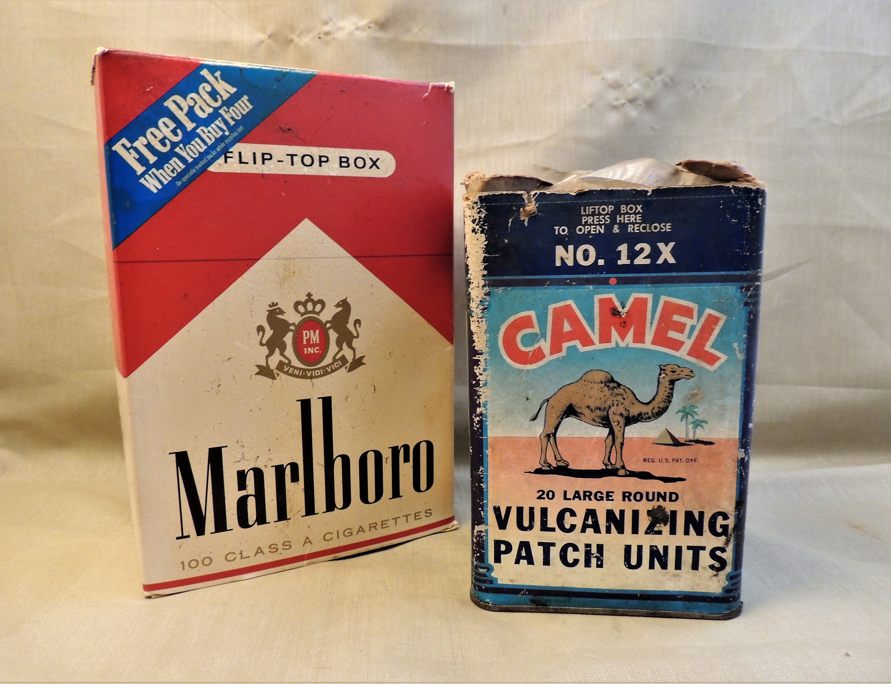 Open Marlboro Cigarette Pack