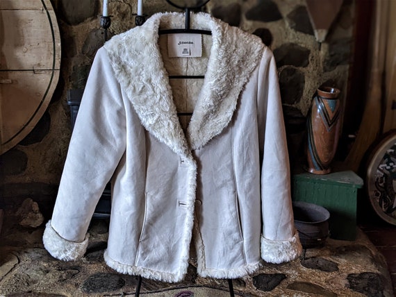 Ladies FAUX SHEEPSKIN JACKET ~ - image 1