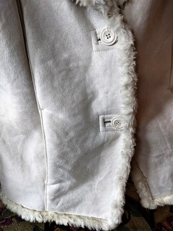 Ladies FAUX SHEEPSKIN JACKET ~ - image 6