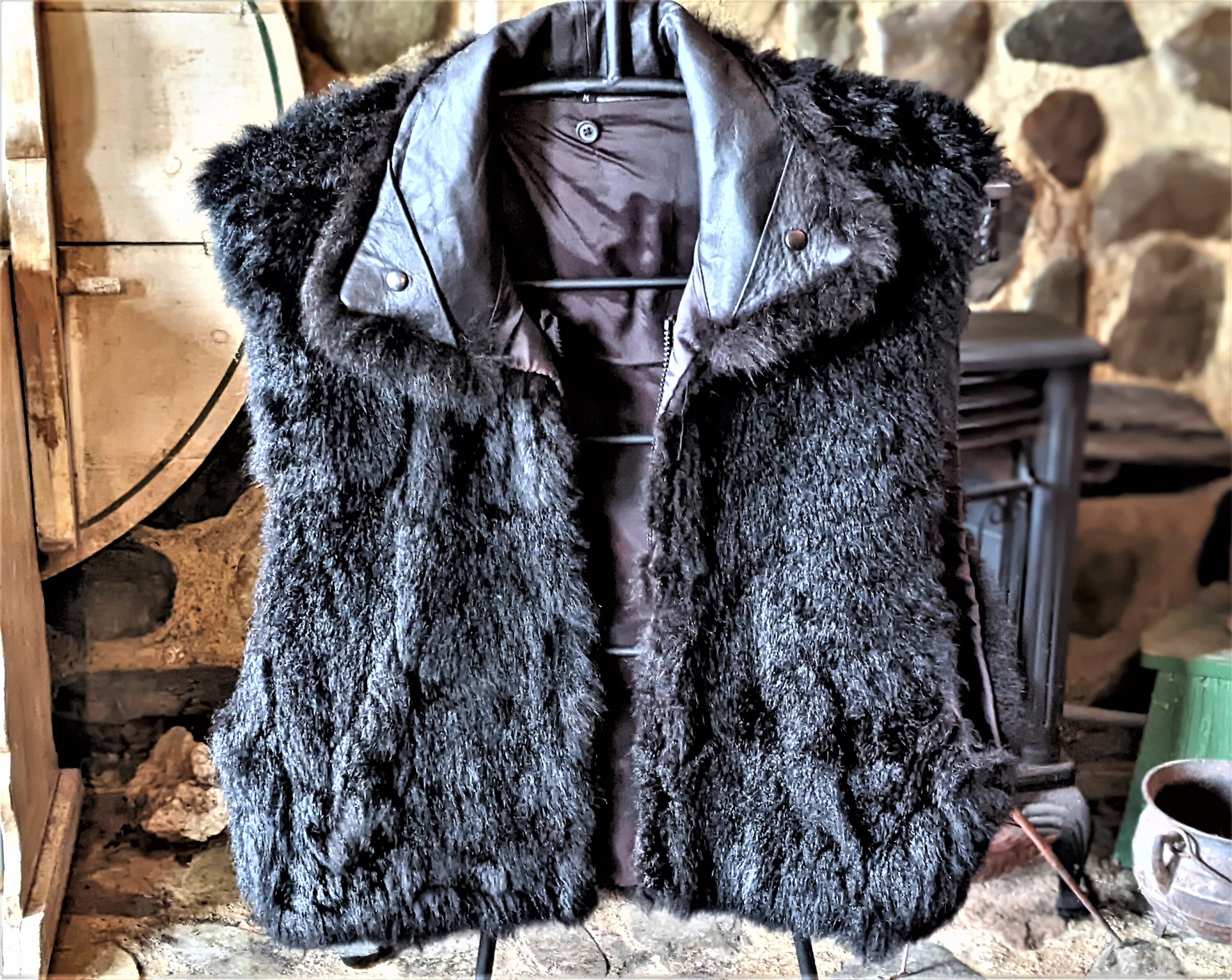 Mens Fur Vest - Etsy