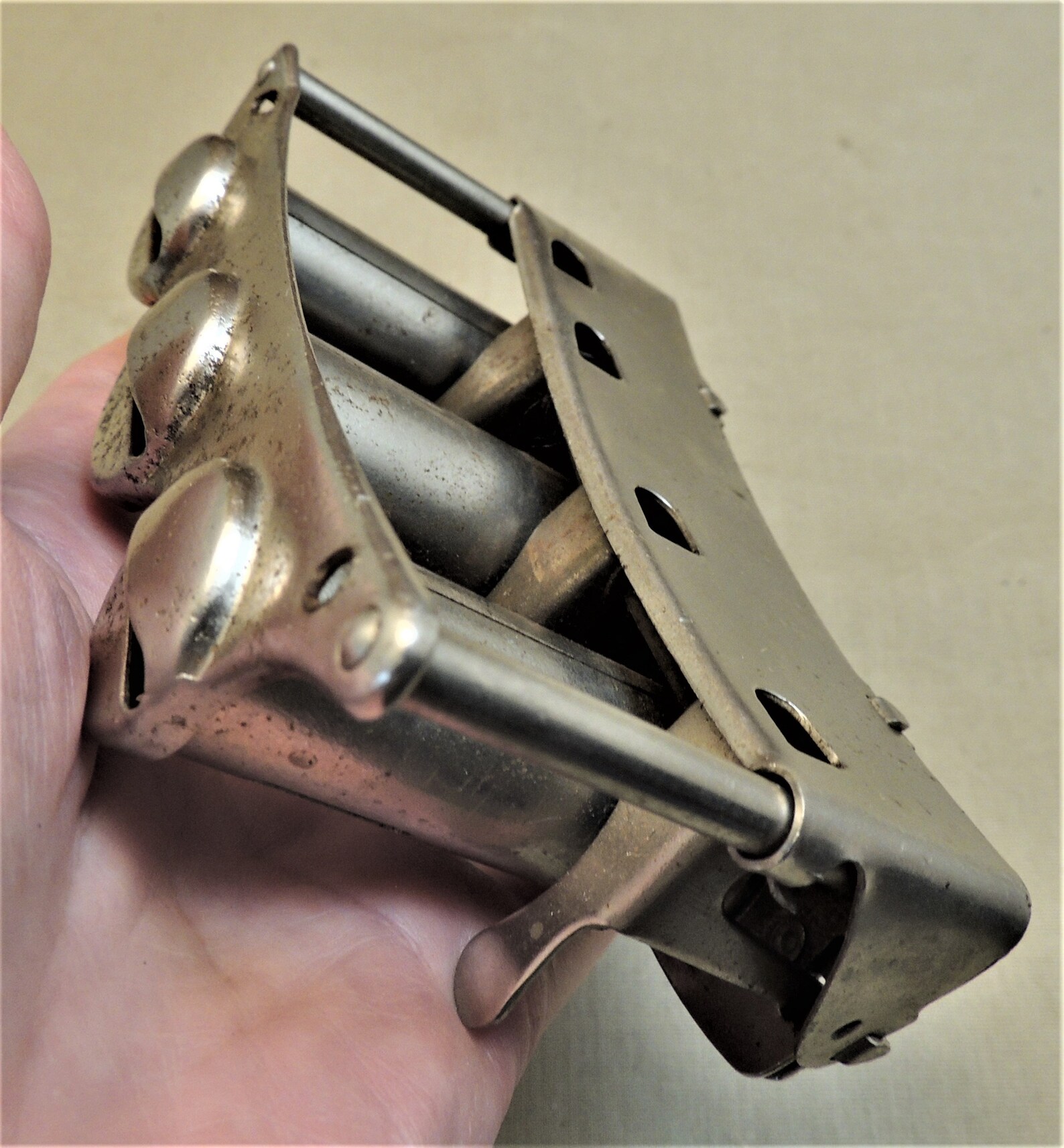 Vintage BELT COIN CHANGER Holder 3 Slot for Dimes Nickels & | Etsy