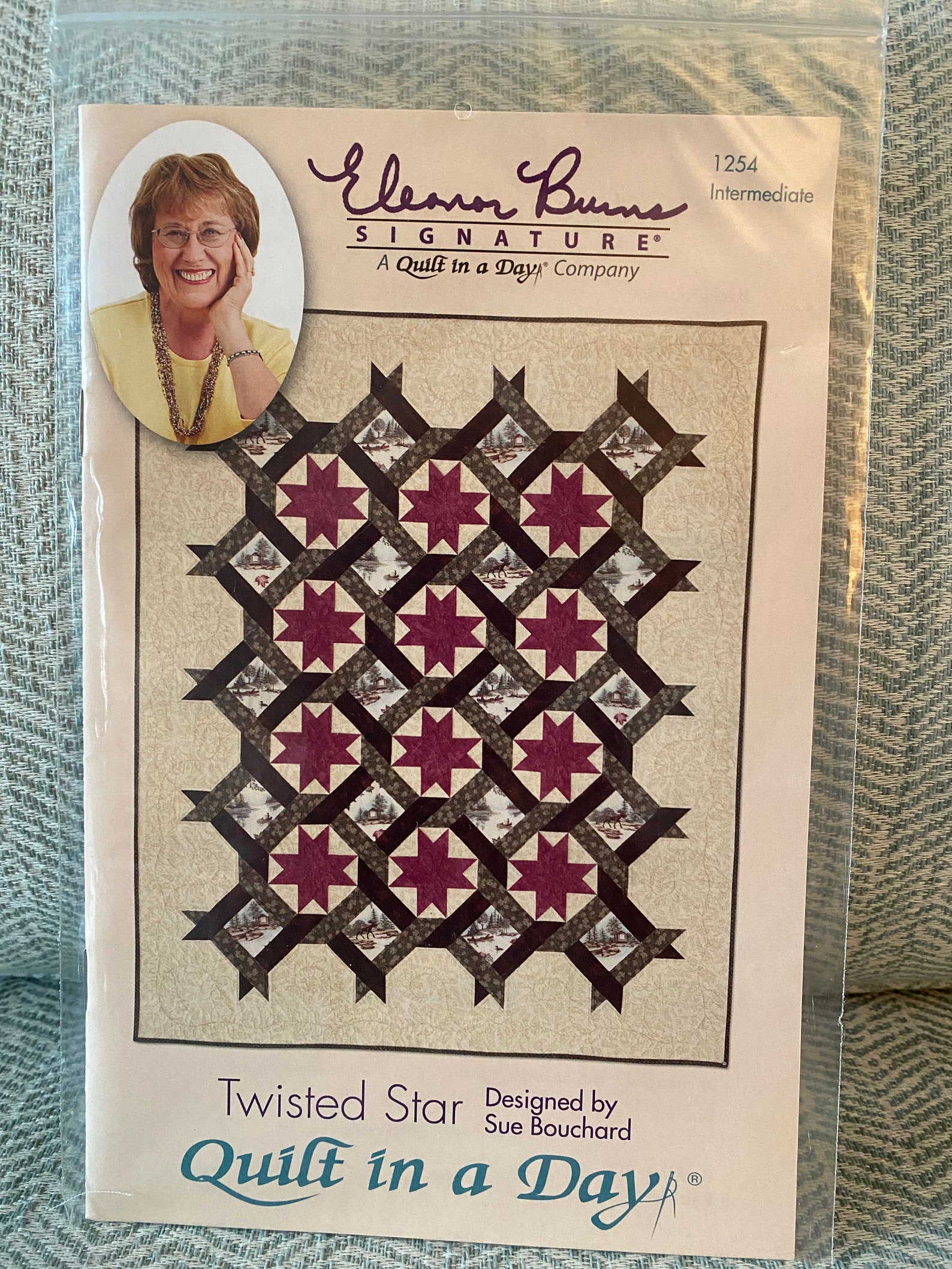 Eleanor Burns Signature Quilt in A Day Charity Rose 6 Quilt Pattern