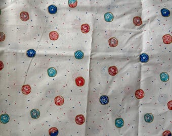 ポピー＆フリッツ グレーズドドーナツ ツインサイズ フラットシーツ - 綿100%