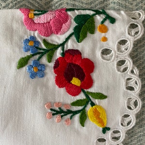 Girl's Mexican Embroidered Blouse NOS With Tag image 5