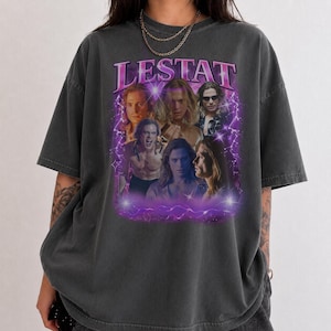 Lestat Vampire bootleg T-shirt | Gothic Movie Character Tee Interview with the vampire