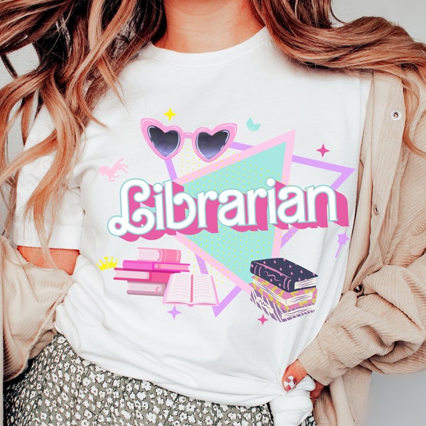 School Librarian Shirt Library Shirt for Librarian Squad Shirt Book Lover Shirt Librarian Gift for Book Lover, retro vintage