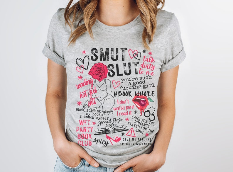 Smut tshirt, STFUATTDLAGG, Buy Me Books, Reader, Spicy Book Shirt, Spicy Literature, Spicy Book Club, Smut Lover, Smut fan image 5