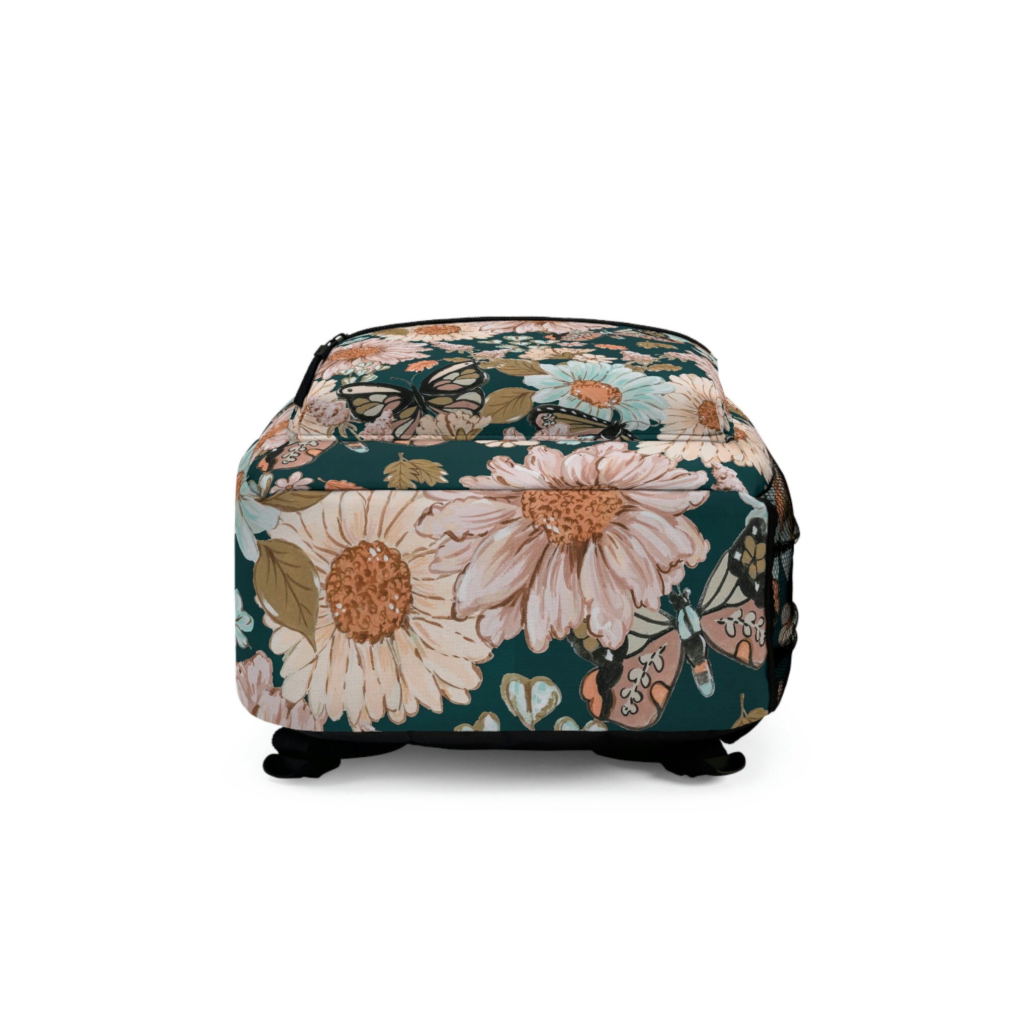 Floral Butterfly Vintage Style Backpack - Etsy