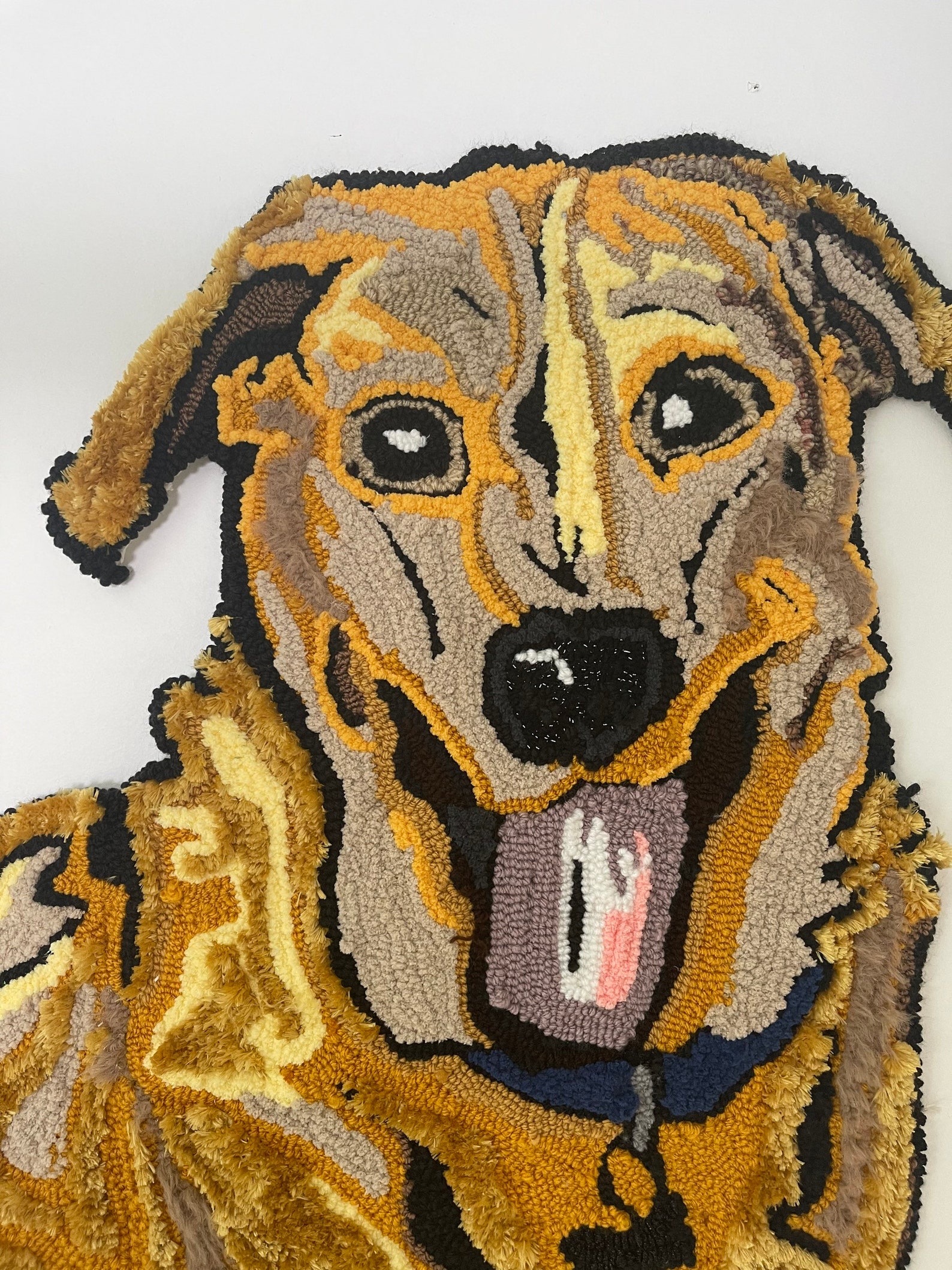 Custom Pet Portrait Tufted Rug or Wallhanging Etsy