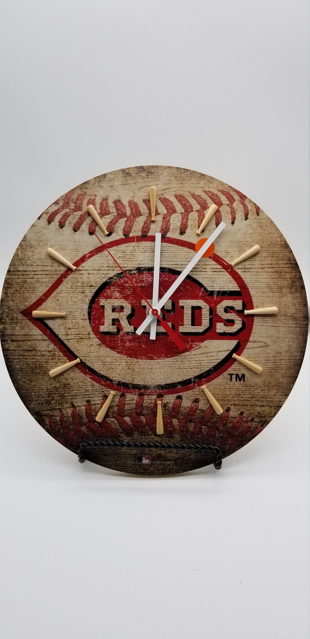 Clock / Cincinnati Reds Clock / Novelty Clock / Football Clock - Etsy