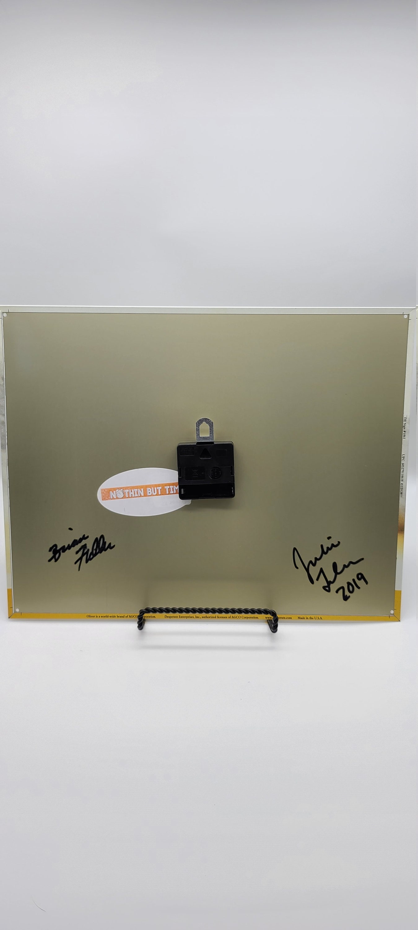 Oliver Clock / Clock / Tractor Clock / Farm / Country Clock / Farmer Clock / Housewares