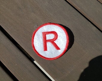 A League of Their Own Rockford Peaches "R" Hat Patch