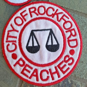 A League of Their Own Rockford Peaches Chest Patch