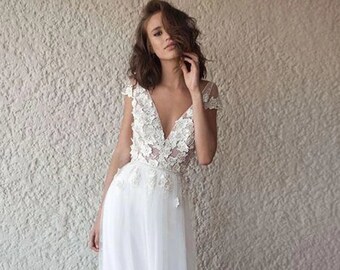 Greek Wedding Dress Etsy