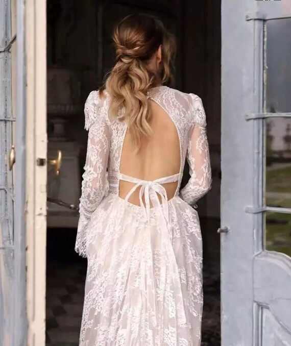 MANOLIA Calliste Bride Wedding Dress Boho Dress Antique | Etsy