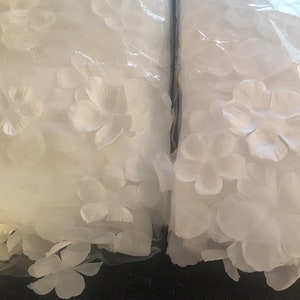 PreOrder Handmade Boho Flower Wedding Veil image 3
